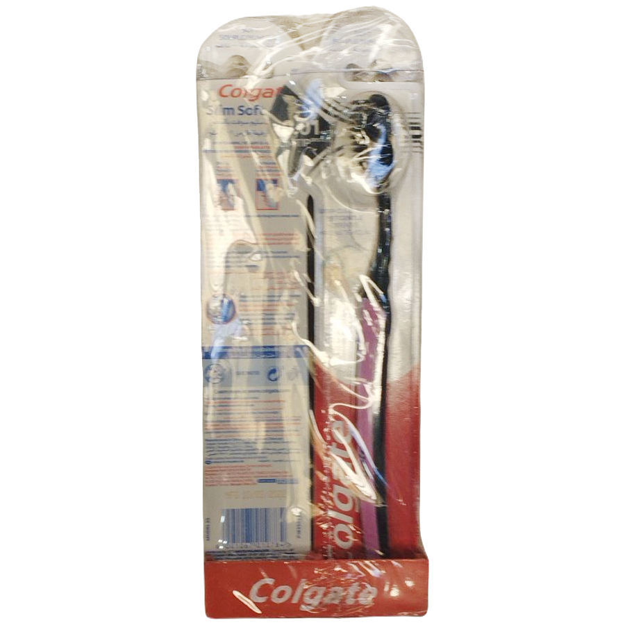 مسواک کلگیت مدل Slim Soft بسته 12 عددی - Image 2