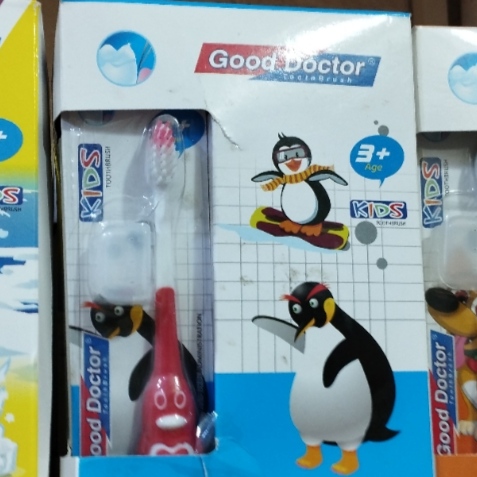 مسواک کودک Good Doctor برس نرم بسته 12 عددی