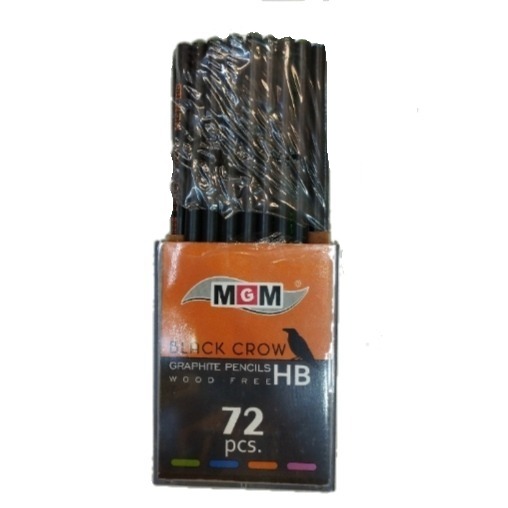 مداد مشکی MGM بسته 72 عددی