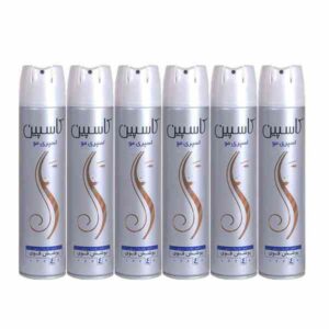 اسپری حالت دهنده مو کاسپین مدل Hair Spray حجم 500 میلی لیتر بسته 12 عددی