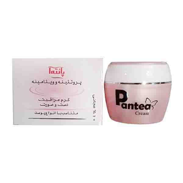 کرم پروتئینه و ویتامینه پانته آ بسته 12 عددی 1 کرم پروتئینه و ویتامینه پانته آ بسته 12 عددی