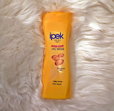 ipek-sac-kremi-provitamin-b5-shampoo-1 شامپو نرم کننده مو ipek ایپک مدل Provitamin B5 زرد