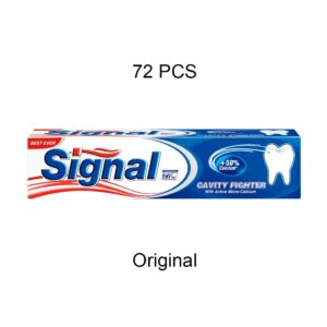 خمیر دندان سیگنال اصلی حجم 50 میلی لیتر بسته 72 عددی (کارتنی)