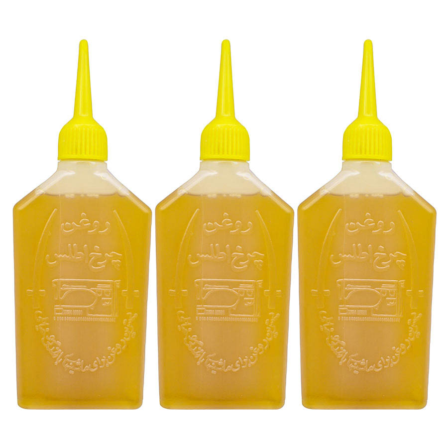 roghan-charkh-khayati-atlas-zard-omde-kartoni روغن چرخ خیاطی اطلس زرد بسته 12 تایی مجموعه 24 عددی (کارتنی)
