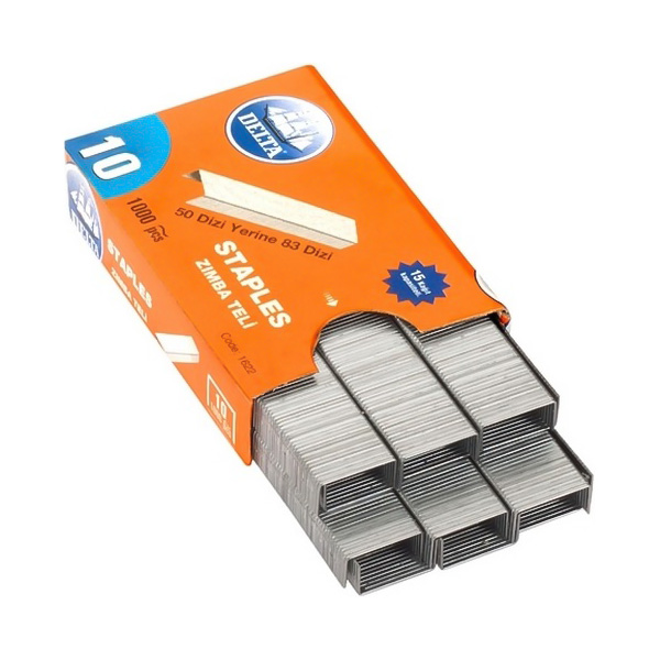 sozan-manganeh-delta-staples-size-10-omde-kartoni1 سوزن منگنه دلتا سایز 10 بسته 10 عددی