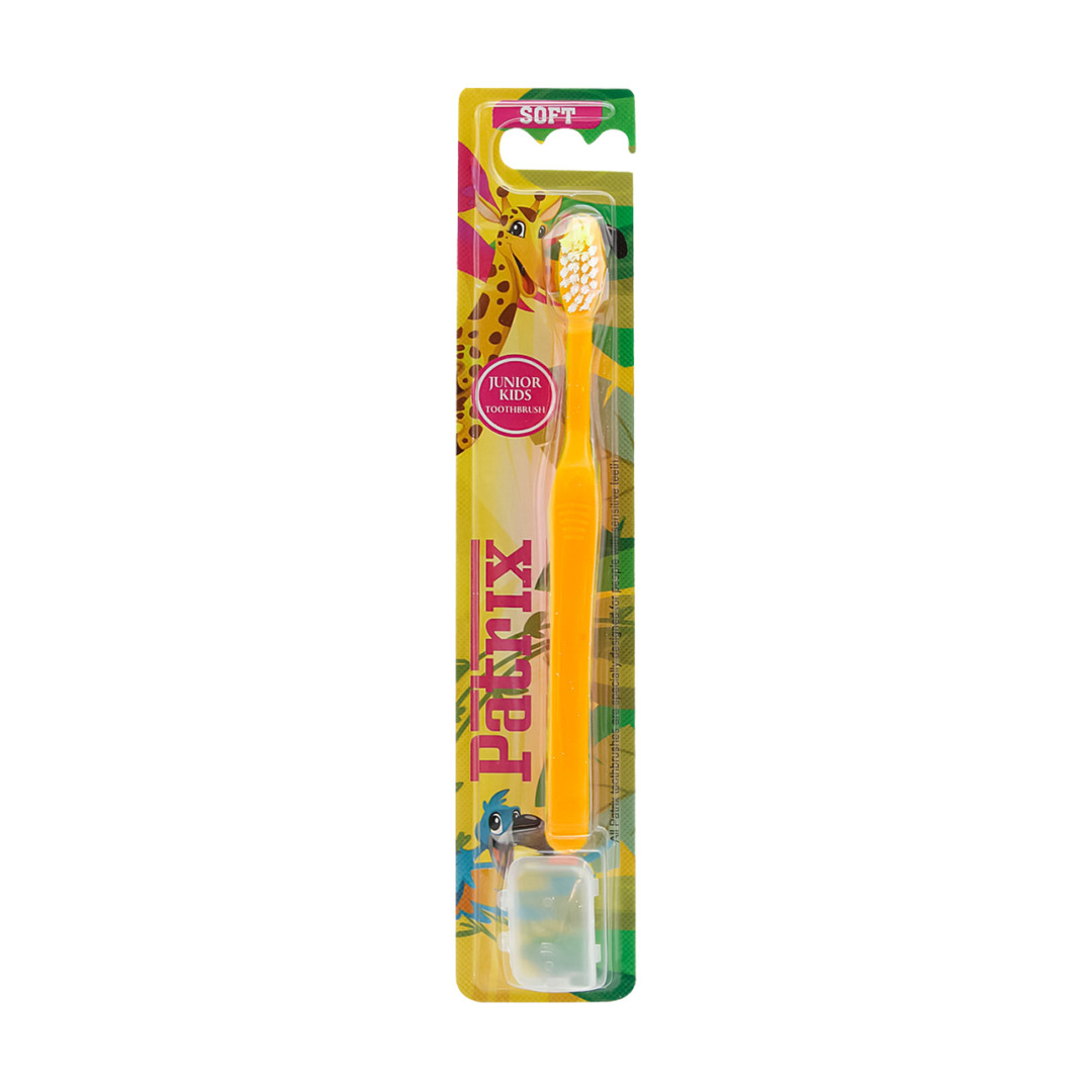 mesvak kodak partix bores narm soft 12pcs omde 1 مسواک کودک پاتریکس مدل JUNIOR KIDS برس نرم بسته 12 عددی