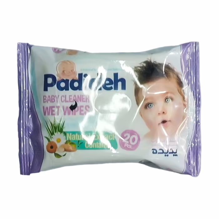 دستمال مرطوب کودک پدیده 20 برگ بسته 108 عددی دستمال مرطوب کودک پدیده 20 برگ بسته 108 عددی