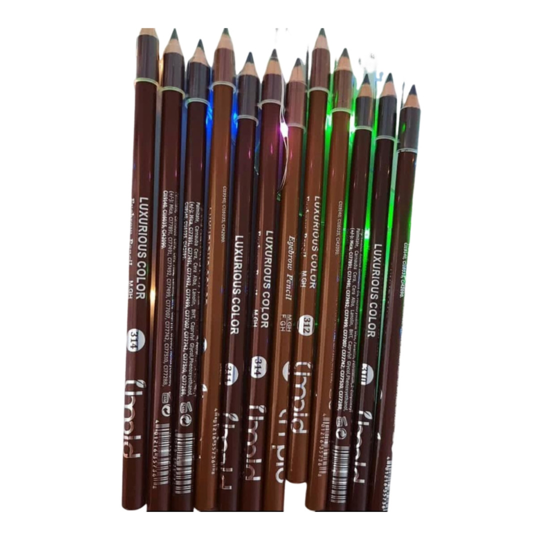 مداد ابرو چندرنگ بسته 12 عددی