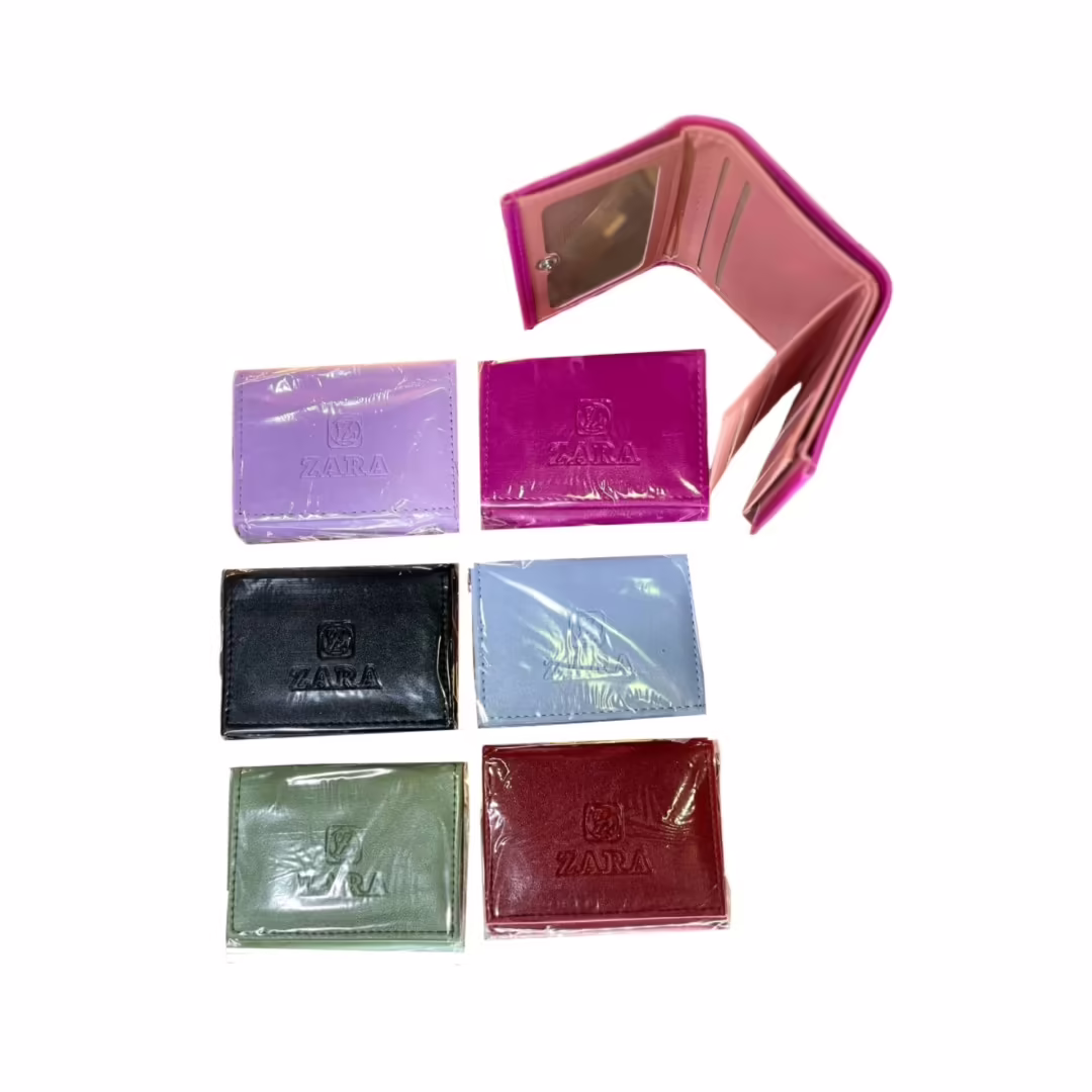 کیف پول زنانه زارا بسته 12 عددی کیف پول زنانه زارا بسته 12 عددی