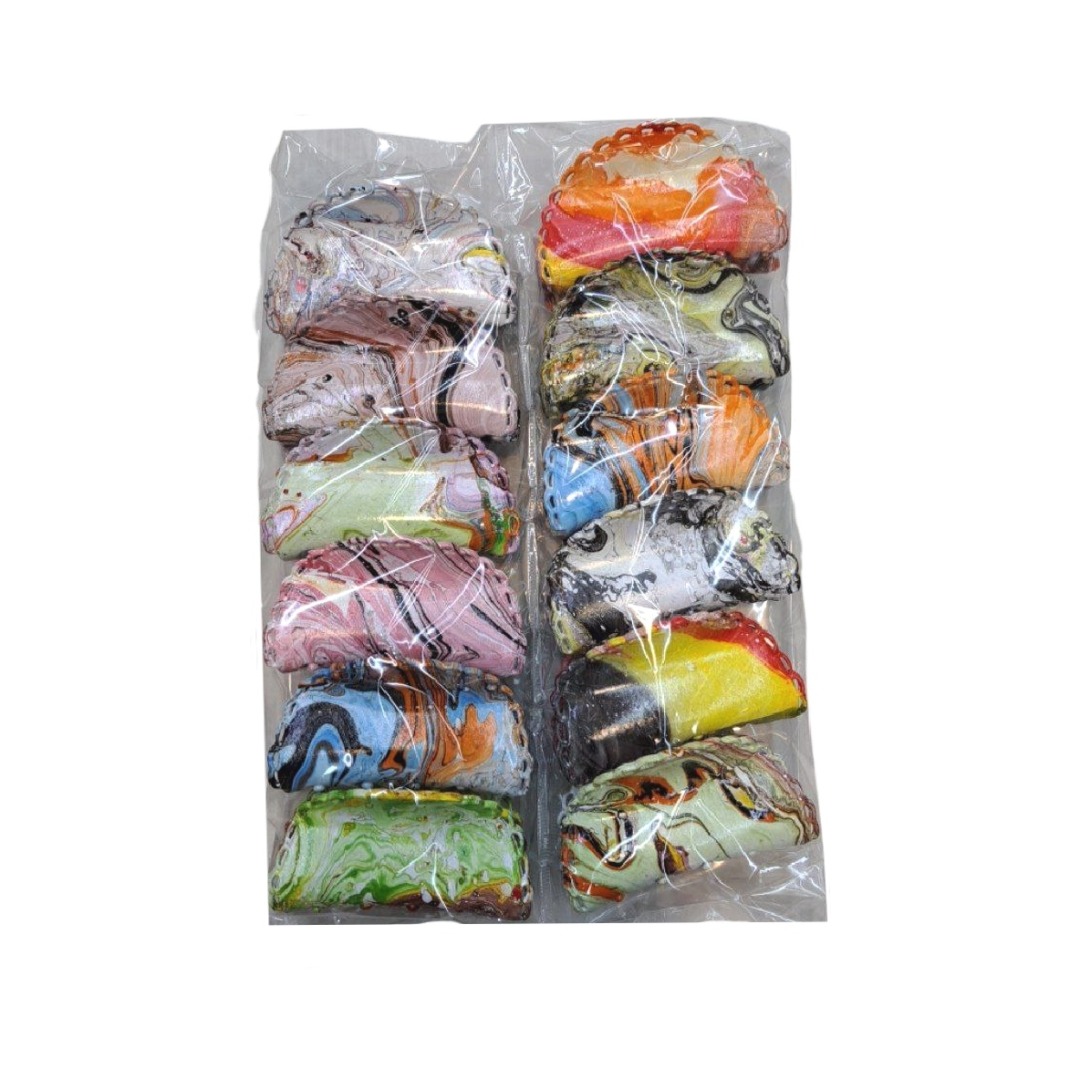 کلیپس مو مدل مینیاتوری بسته 12 عددی