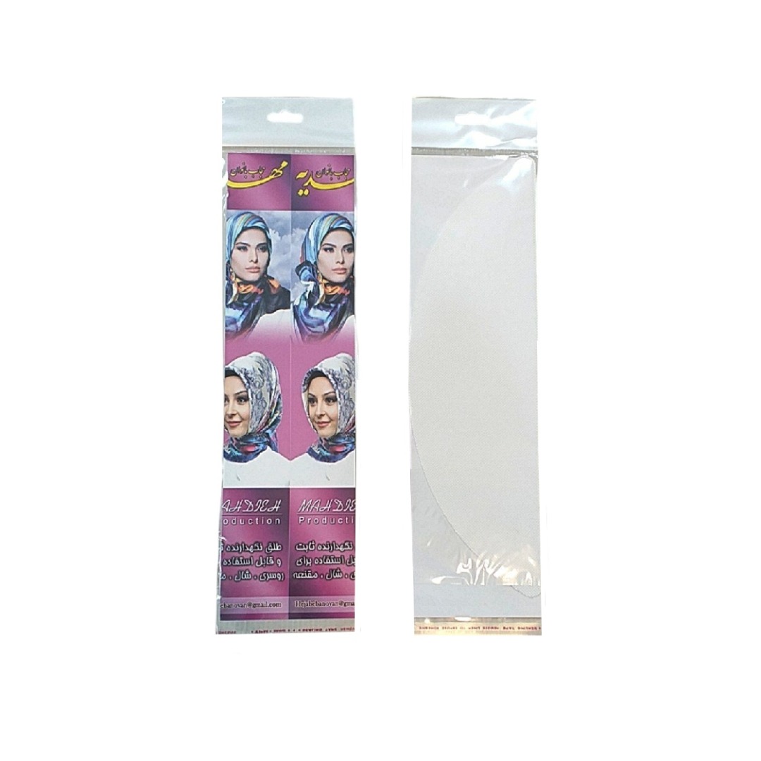 طلق روسری آستردار پهن بسته 10 عددی