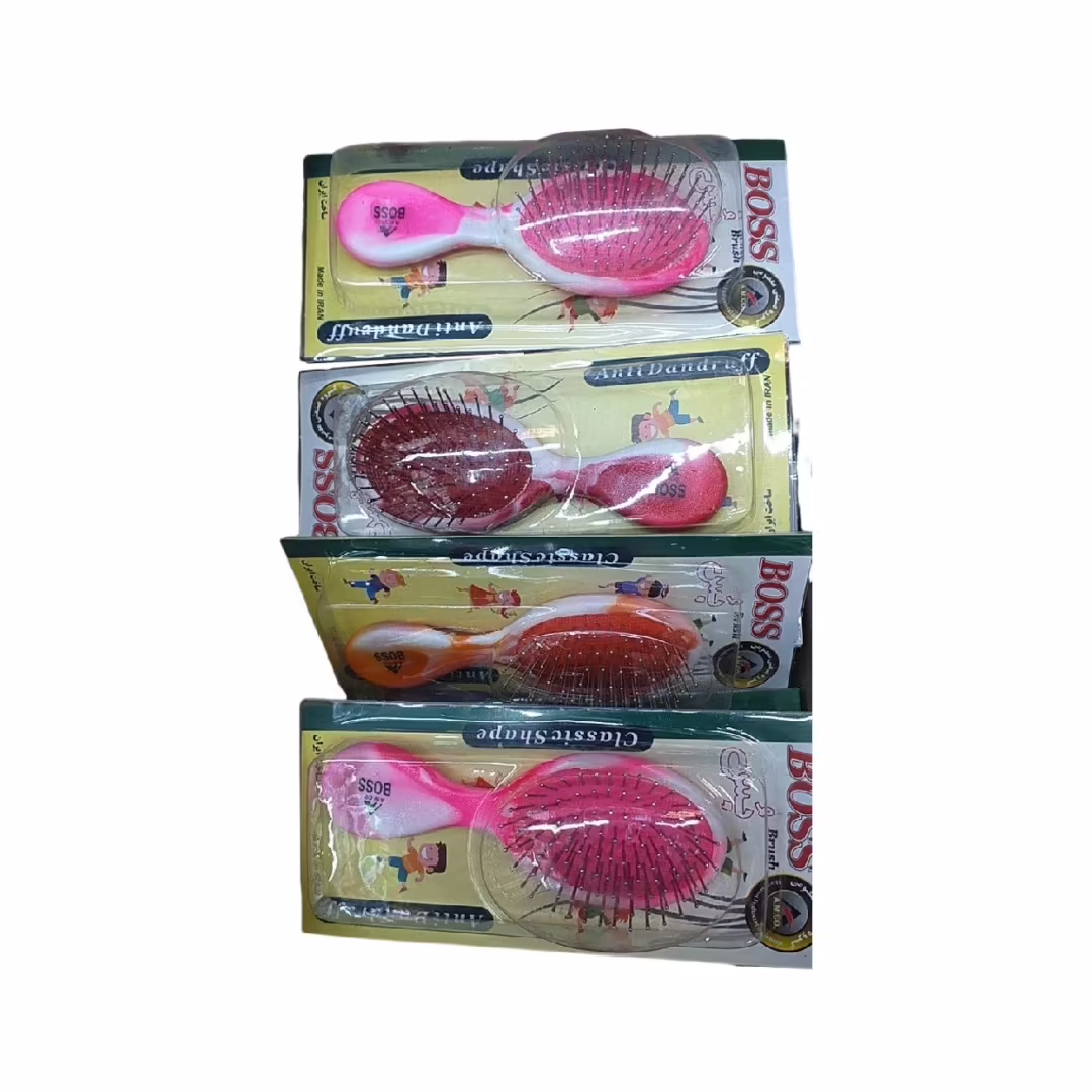 برس مو بچه گانه بوس بسته 12 عددی