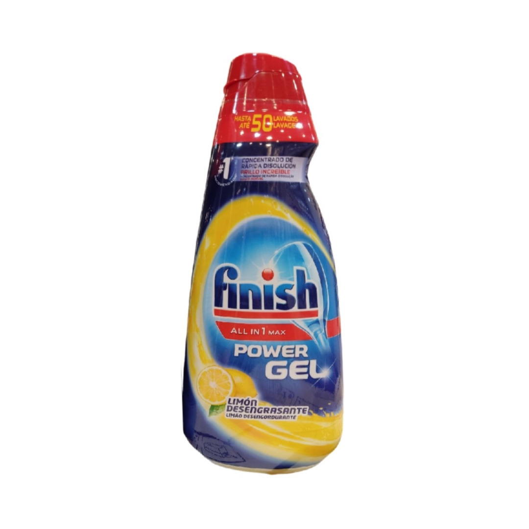 ژل ماشین ظرفشویی فینیش مدل limon desengrasante حجم 1 لیتر