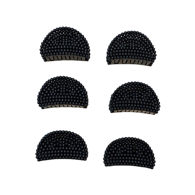 کلیپس مو مدل خاویاری بسته 12 عددی