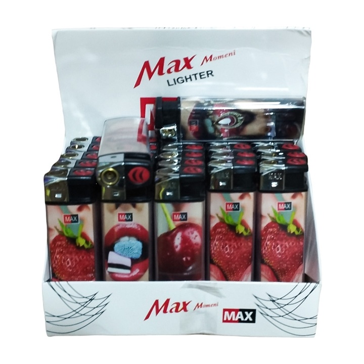 فندک کوره ای مکس طرح میوه بسته 25 عددی