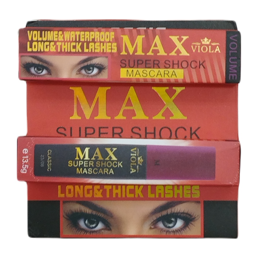 ریمل حجم دهنده ویولا مدل MAX بسته 12 عددی