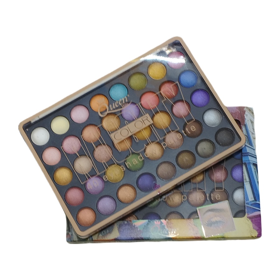 پالت سایه چشم مینی کوین 40 رنگ بسته 6 عددی