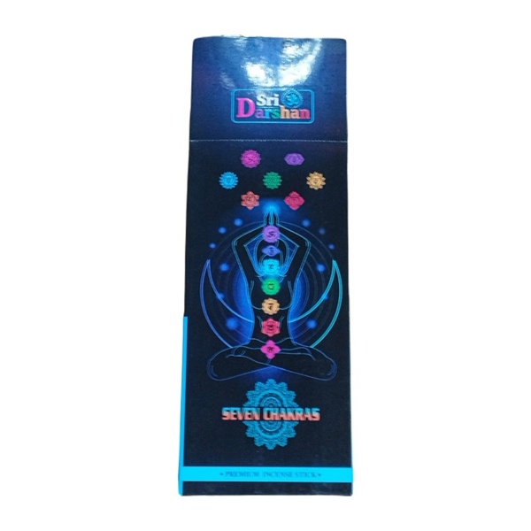عود خوشبو کننده دارشان مدل SEVEN CHAKRAS بسته 6 عددی