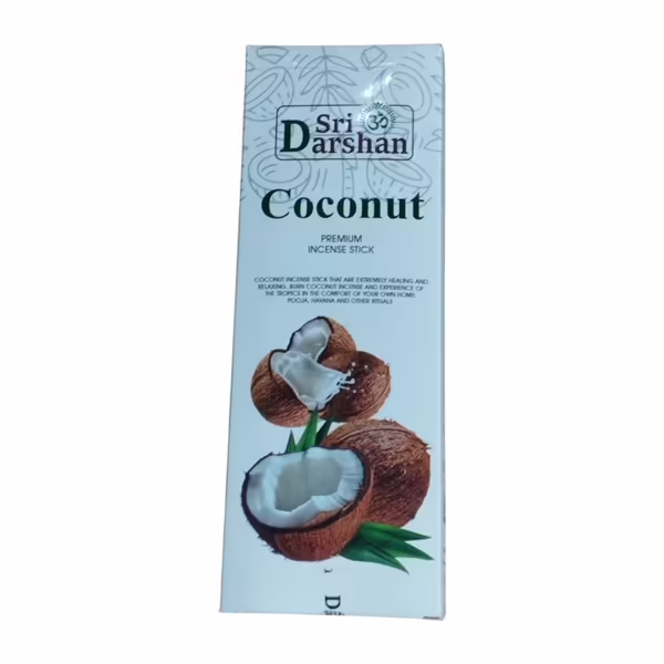 عود خوشبو کننده دارشان مدل COCONUT بسته 6 عددی عود خوشبو کننده دارشان مدل COCONUT بسته 6 عددی
