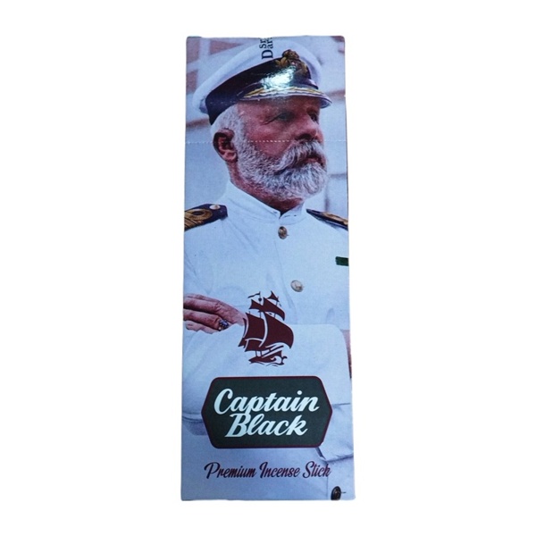 عود خوشبو کننده دارشان مدل CAPTAIN BLACK بسته 6 عددی