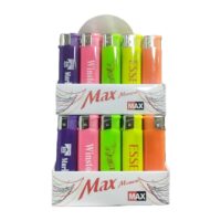 فندک مکس مومنی رابر شفاف بسته 50 عددی