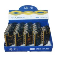 فندک کوره ای هایچوان کد 500 طرح دار بسته 25 عددی