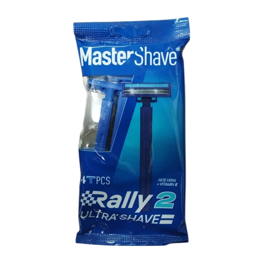 ژیلت مستر شیو دو لبه Rally 2 پاکت 4 عددی بسته 20 عددی