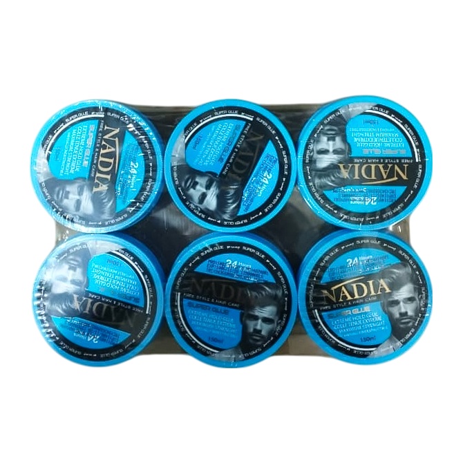 واکس مو آبی نادیا بسته 12 عددی