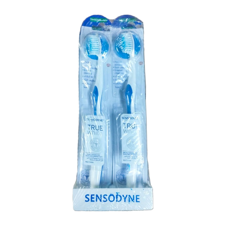 مسواک سنسوداین مدل True White بسته 12 عددی