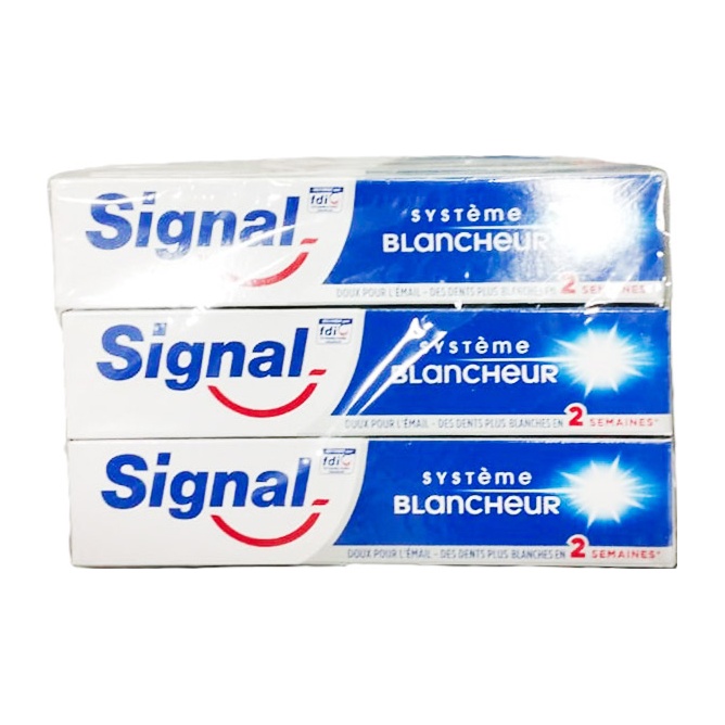خمیر دندان سیگنال System Blancheur بسته 12 عددی